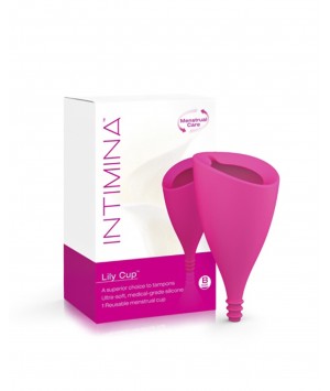 INTIMINA COPA MENSTRUAL LILLY CUP ULTRA SMOOTH MENSTRUAL CUP   T- B