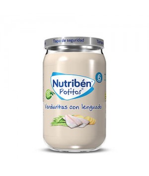NUTRIBEN VERDURITAS CON LENGUADO  1 POTITO 235 G