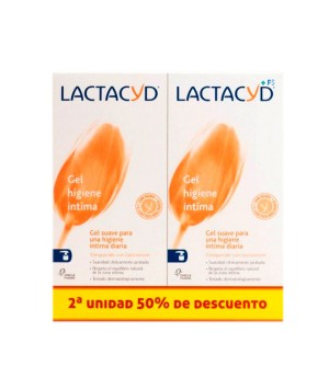 LACTACYD INTIMO GEL SUAVE  2 ENVASES 200 ML PACK